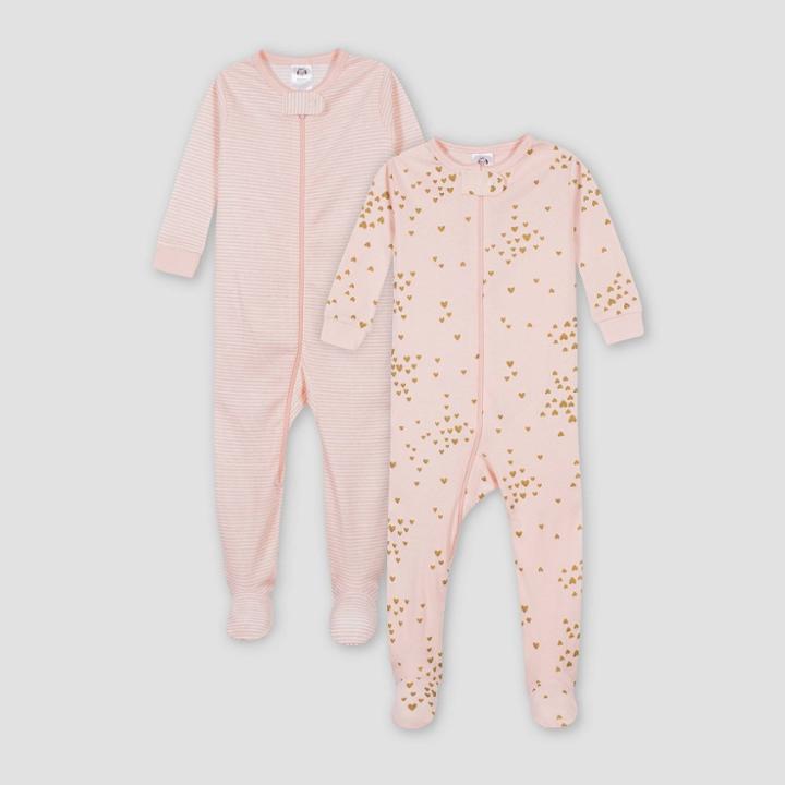 Gerber Baby Girls' 2pk Love Union