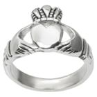 Women's Journee Collection Claddagh Design Ring In Stainless Steel -