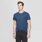 Men's Regular Fit Short Sleeve Lyndale Crew T-shirt - Goodfellow & Co Thunderbolt Blue