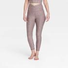 Women's Contour Curvy Brushed Back Ultra High-waisted 7/8 Leggings 25 - All In Motion Rose