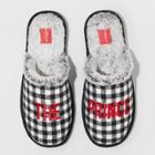 Men's Family Sleep Prince Slippers - Wondershop Black