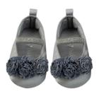 Baby Girls' Rising Star Flower Dress Shoes - Gray