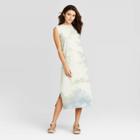 Women's Sleeveless Tie-dye Effect Dress - Universal Thread Blue