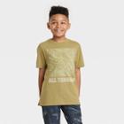 Boys' Outdoor T-shirt - All In Motion Olive Green