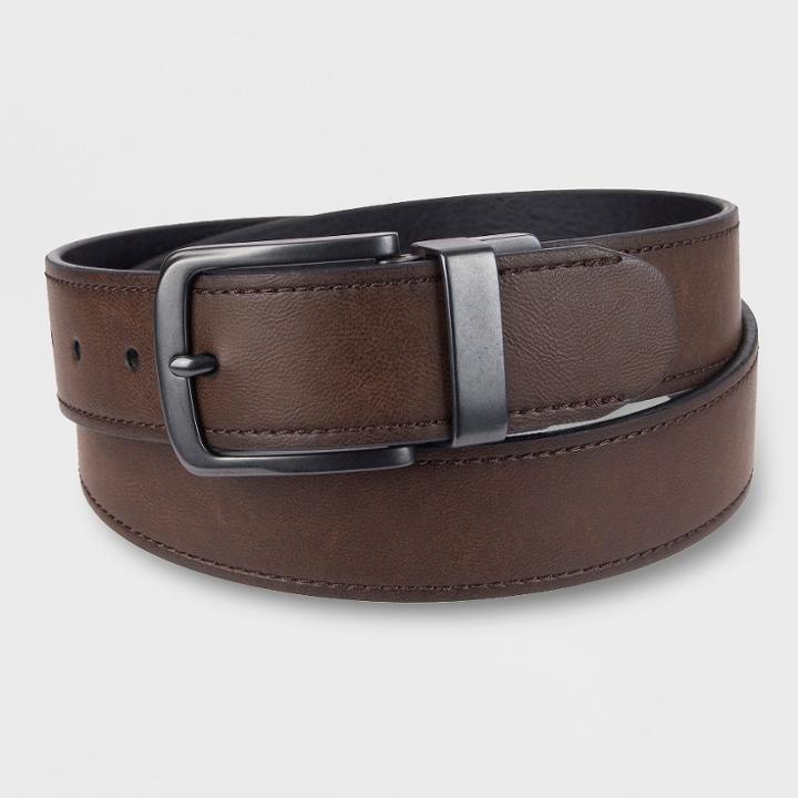 Denizen From Levi's Men's 38mm Reverse Edge With Stitch In A Heat Ease - M, Size: