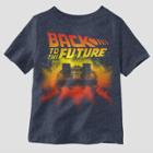 Toddler Boys' Back To The Future Short Sleeve T-shirt - Navy