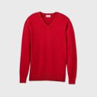 Men's Tall Regular Fit Pullover Sweater - Goodfellow & Co Red Heather
