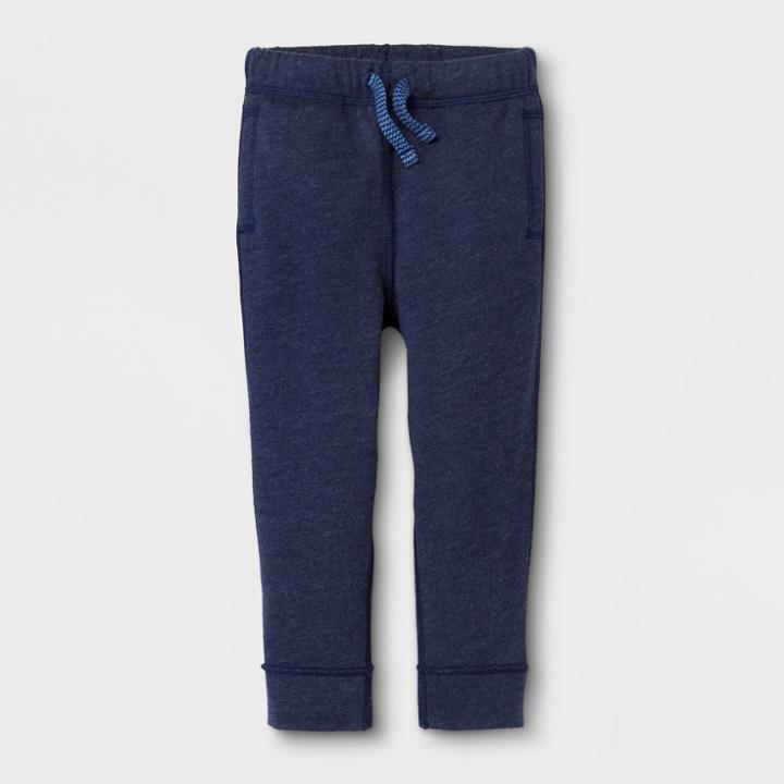 Toddler Boys' Adaptive Knit Jogger - Cat & Jack Navy 2t, Boy's, Blue