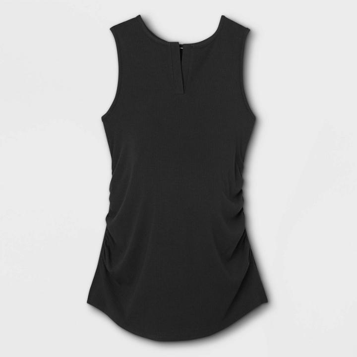 Rib Maternity Tank Top - Isabel Maternity By Ingrid & Isabel Black
