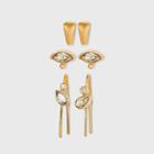 Threader Hoop Earrings - A New Day Gold