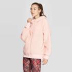 Women's Performance Sherpa Fleece Full Zip - C9 Champion Almond Pink M, Women's, Size: Medium, Brown Pink