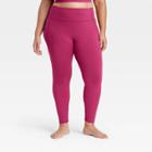 Women's Plus Size Simplicity Mid-rise 7/8 Leggings 27 - All In Motion Cranberry