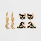 Sugarfix By Baublebar 'toil And Trouble' Statement Earrings - Gold