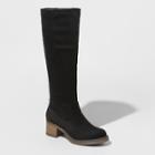 Women's Charlene Stitch Detail Fashion Boots - Universal Thread Black