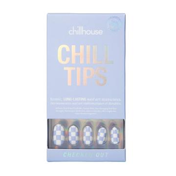 Chillhouse Chill Tips Nail Art Press Ons - Checked Out