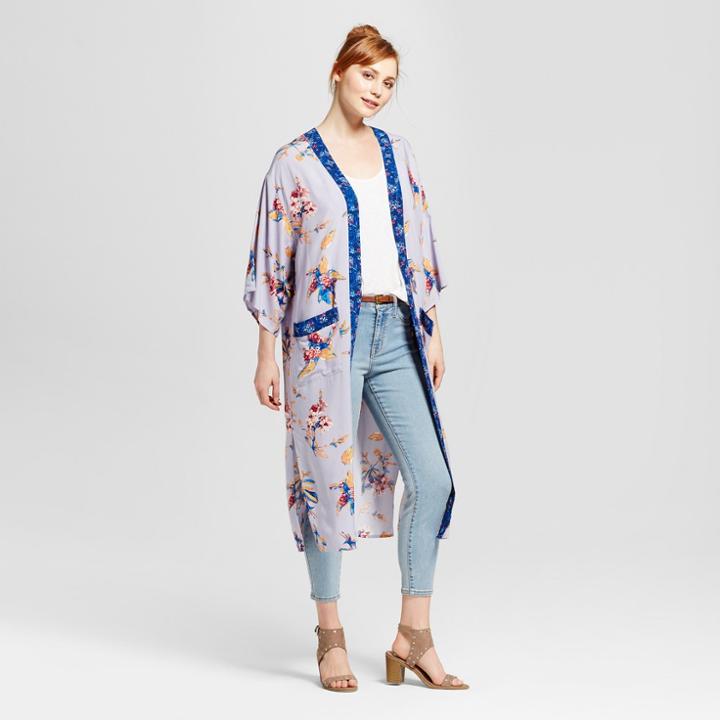 Women's Duster Kimono - Xhilaration (juniors') Natural