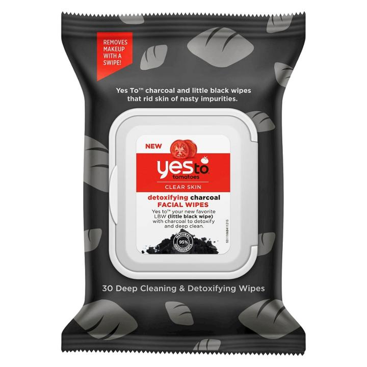 Yes To Tomatoes Detoxifying Charcoal Facial Wipes