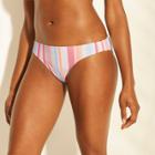 Women's Hipster Bikini Bottom - Xhilaration Multi Stripe S, Size: Small,