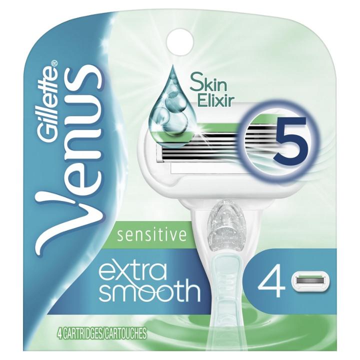 Venus Deluxe Smooth Sensitive Women's Razor Blade Refills