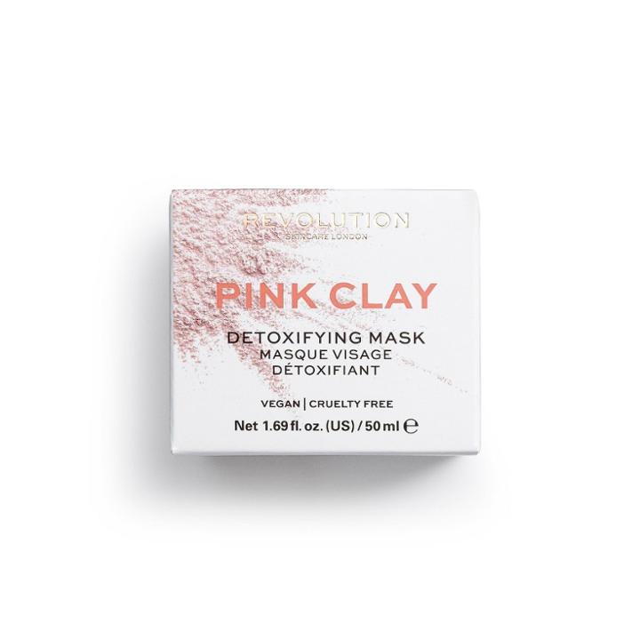 Revolution Beauty Skincare Pink Clay Detoxifying Face Mask