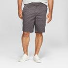 Target Men's Big & Tall 10.5 Floral Flat Front Linden Shorts - Goodfellow & Co Zodiac Night
