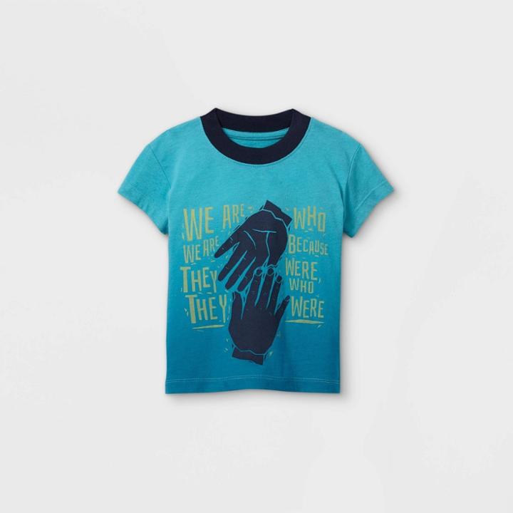 Ev Black History Month Black History Month Infant 'we Are' Short Sleeve Graphic T-shirt - Aqua