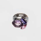 Color Stone With Stretch Ring - A New Day Purple