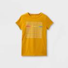 Girls' 'embrace Your Power' Short Sleeve Graphic T-shirt - Cat & Jack Mustard Yellow