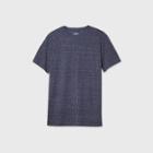 Men's Polka Dot Athletic Fit Short Sleeve Novelty Crew Neck T-shirt - Goodfellow & Co Navy