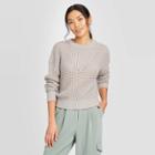 Women's Crewneck Pullover Sweater - Prologue Gray