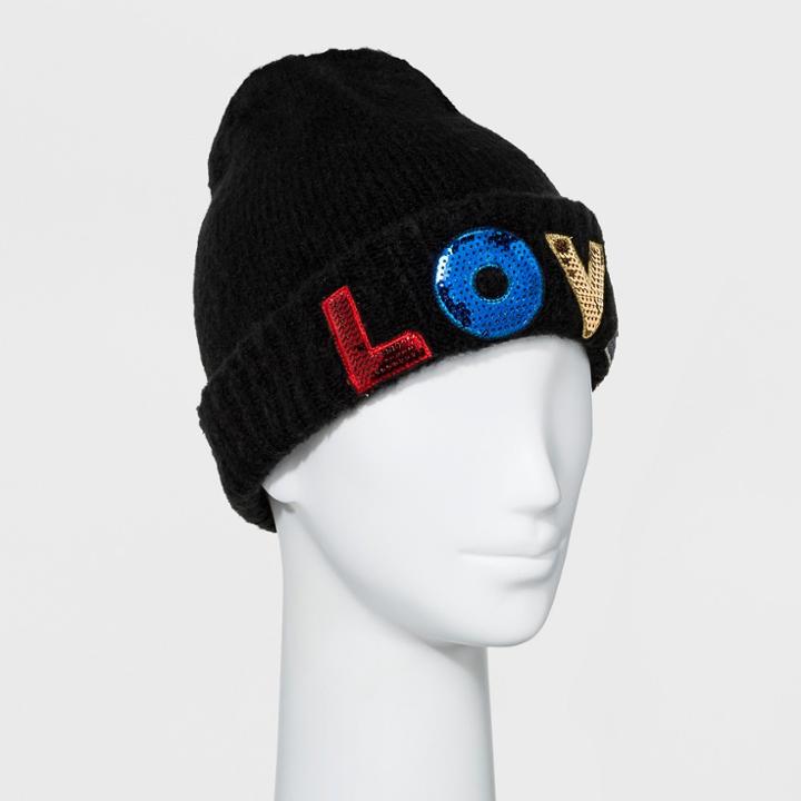 Women's Beanie - Wild Fable Black