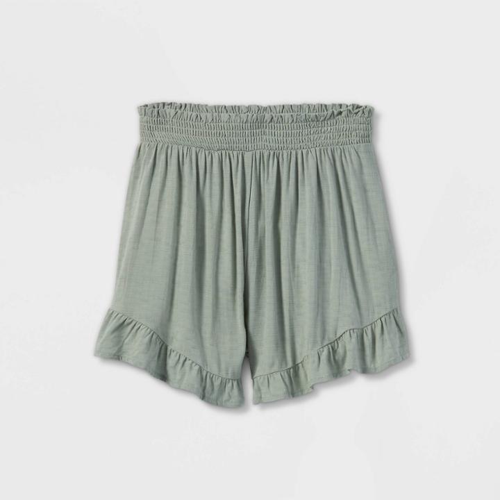 Girls' Ruffle Shorts - Art Class