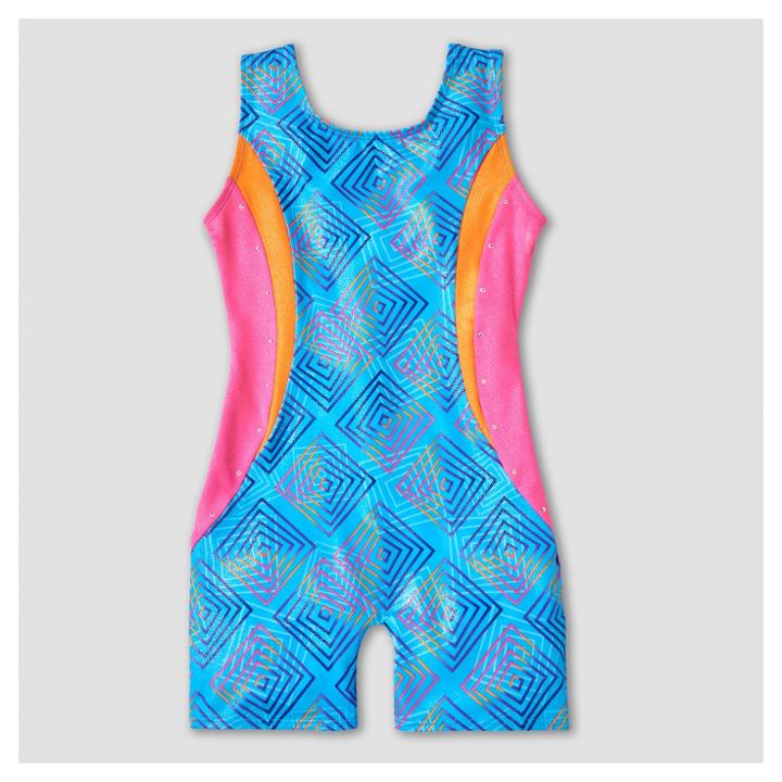 Freestyle By Danskin Girls' Biketards - Turquoise