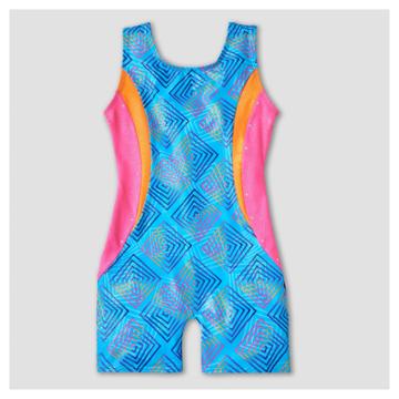 Freestyle By Danskin Girls' Biketards - Turquoise