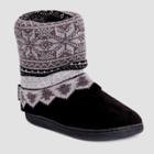 Women's Muk Luks Raquel Bootie Slippers - Grey M, Size: Medium