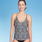 Women's Ring Back Tankini Top - Kona Sol Multi S, Women's, Size: Small,