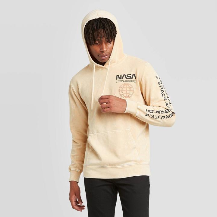 Men's Nasa Hooded Sweatshirt - Brown