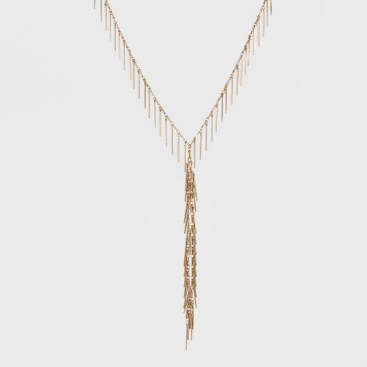 Handmade Brass Chain Y Necklace - Universal Thread
