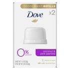 Dove Beauty Dove 0% Aluminum Coconut & Pink Jasmine Deodorant Refills
