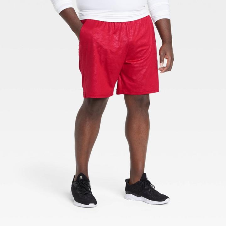 All In Motion Men's Big & Tall Camo Print Training Shorts - All In