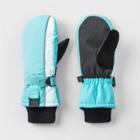 Girls' Mittens - All In Motion Turquoise