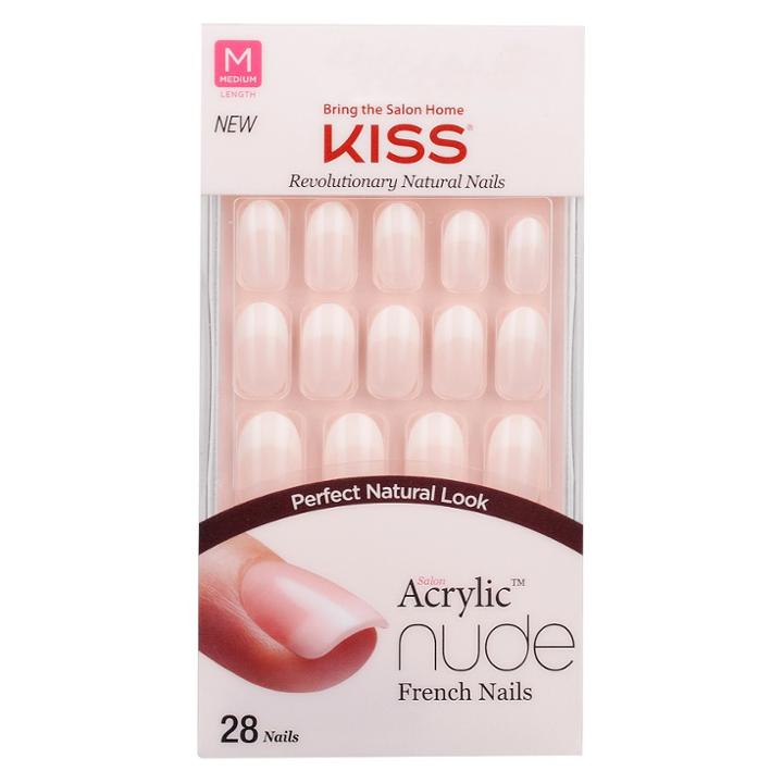 Kiss False Nails Nude