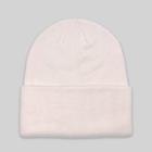 Women's Oversized Beanie - A New Day Cream One Size, Beige