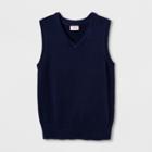 Boys' Uniform Sweater Vests - Cat & Jack Navy (blue)