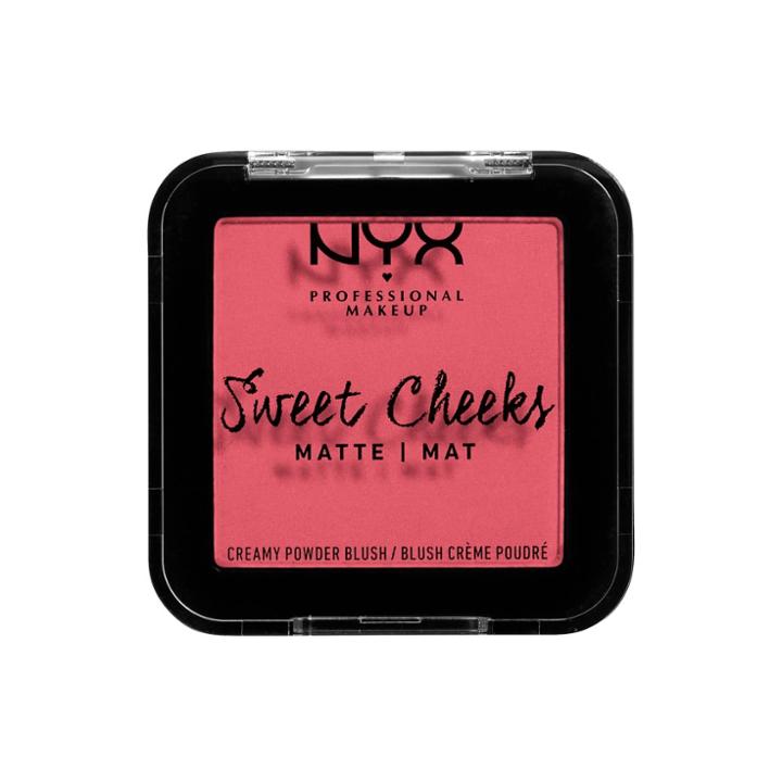 Nyx Professional Makeup Sweet Cheeks Creamy Powder Blush Matte Day Dream