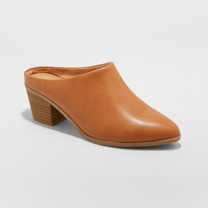 Women's Laia Heeled Mule - Universal Thread Brown