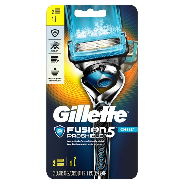 Gillette Fusion5 Proshield Chill Men's Razor - 1 Handle +