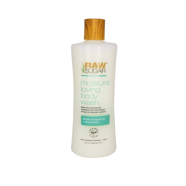 Raw Sugar Moisture Loving Body Wash Grapefruit + Rosemary