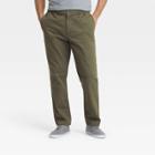 Men's Tall Slim Fit Everyday E-waist Pants - Goodfellow & Co Green