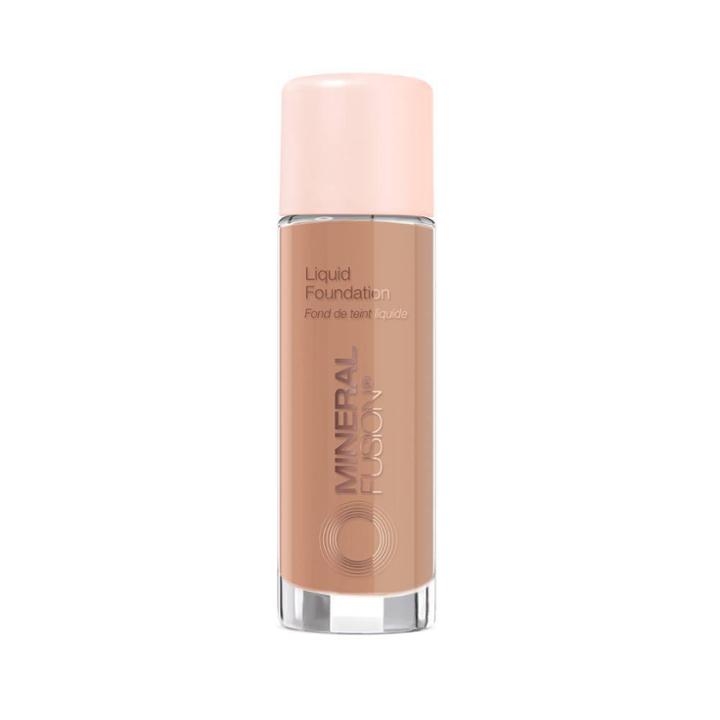 Mineral Fusion Liquid Foundation - Warm 3 - Golden